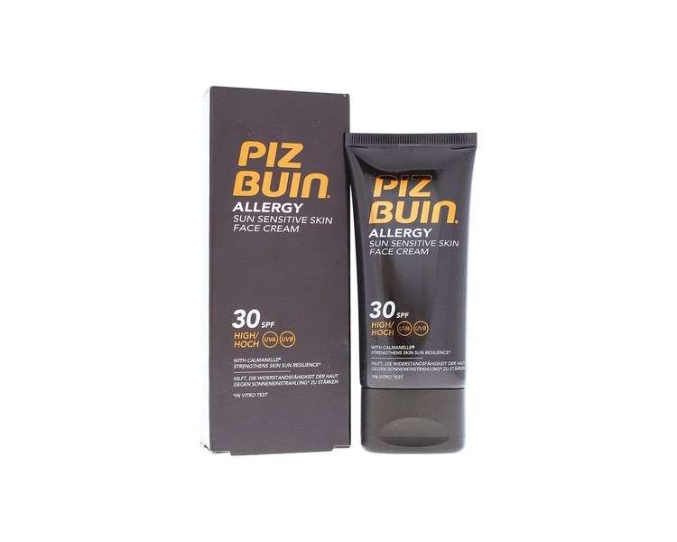 Piz Buin Allergy Face Cream SPF 30 1.7 Ounce