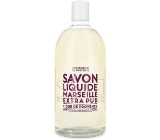 Compagnie de Provence Fig Liquid Soap Refill 1000ml Sweet Fruity Notes