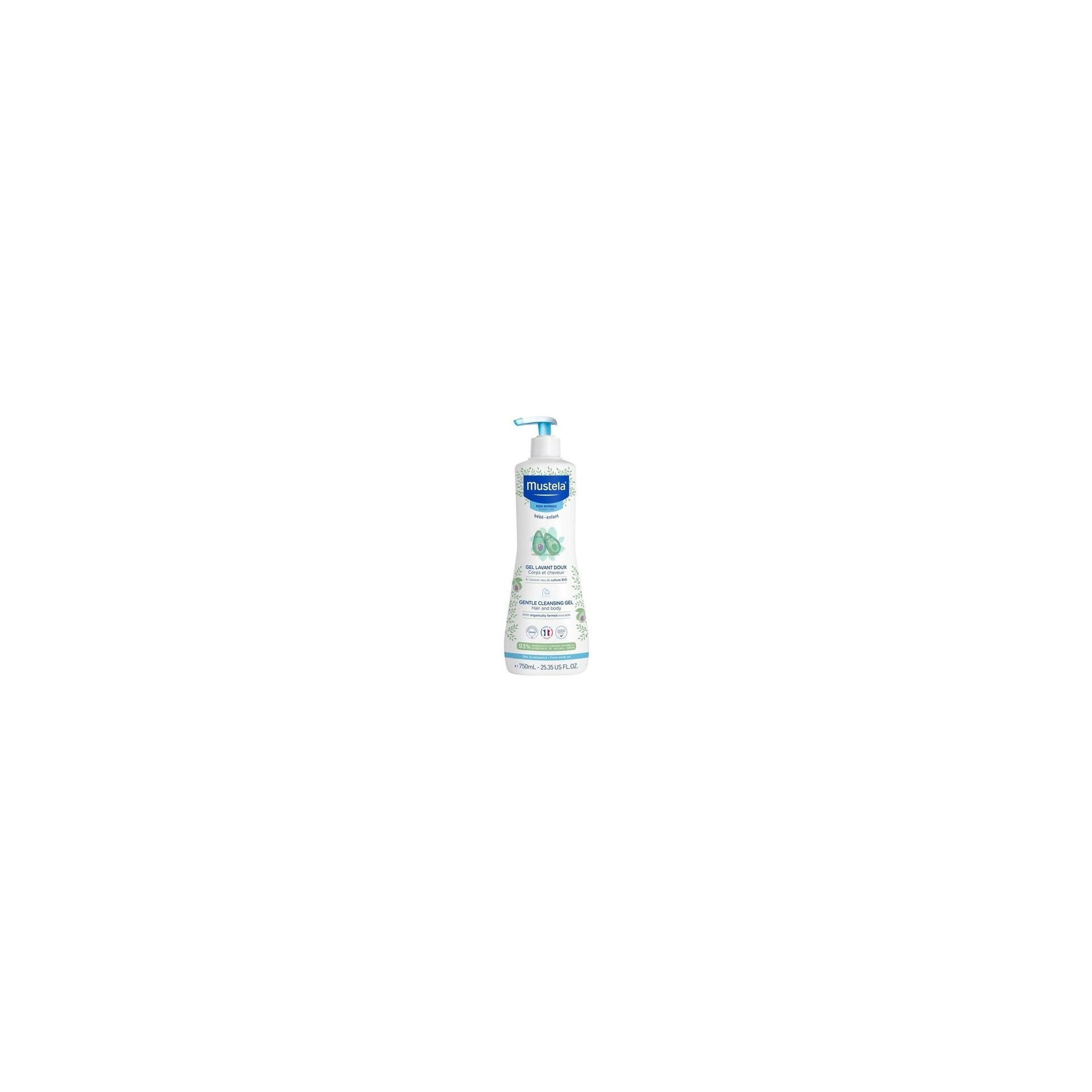Mustela Bebe Gentle Cleansing Gel 750ml