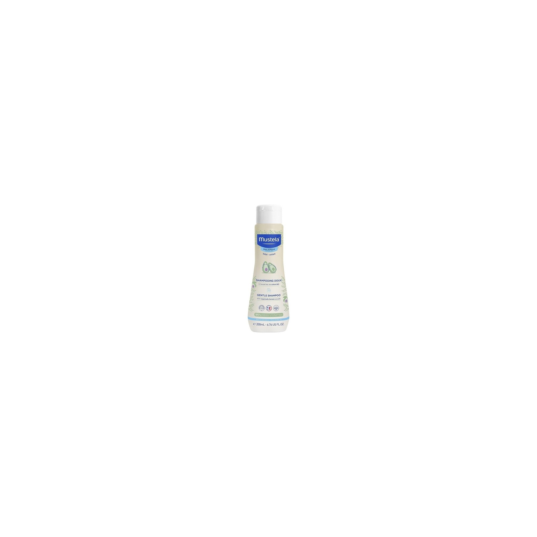 Mustela Baby Gentle Shampoo with Natural Avocado 6.76 fl. oz. 200 ml