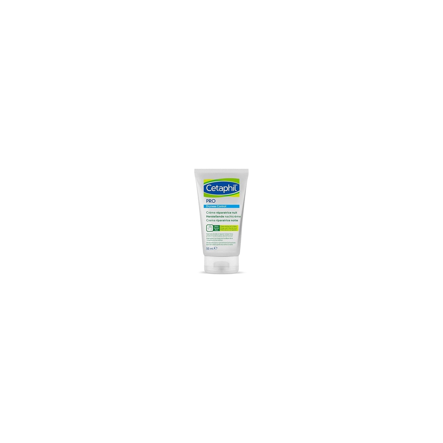 Cetaphil PRO Dryness Control Night Hand Cream for Sensitive and Irritated Skin 50ml