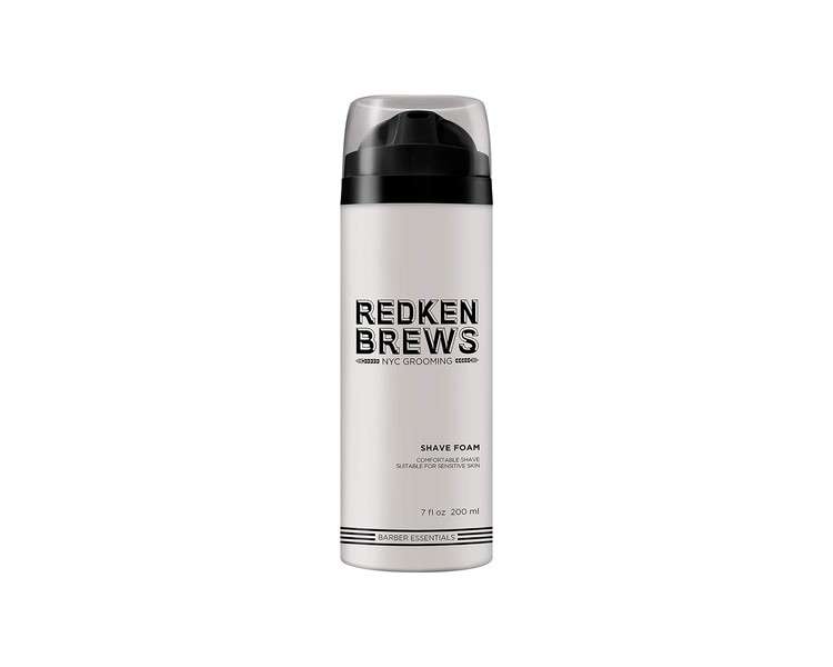 Redken Brews Shave Foam Gentle Shaving Cream for All Skin Types 200ml