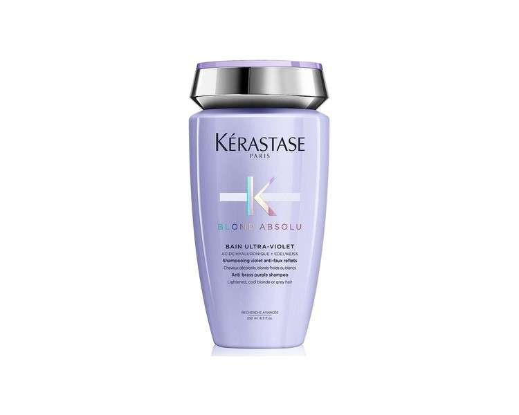 Kérastase Blond Absolu Anti-Brass Purple Shampoo for Cool Blondes and Grey Hair 250ml