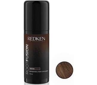Redken Root Fusion Temporary Root Hair Concealer 75ml Brown