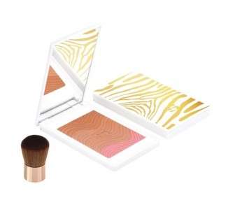 Sisley Phyto Touches Sun Glow Pressed Powder Trio Peach Gold Powder Women 0.34 oz