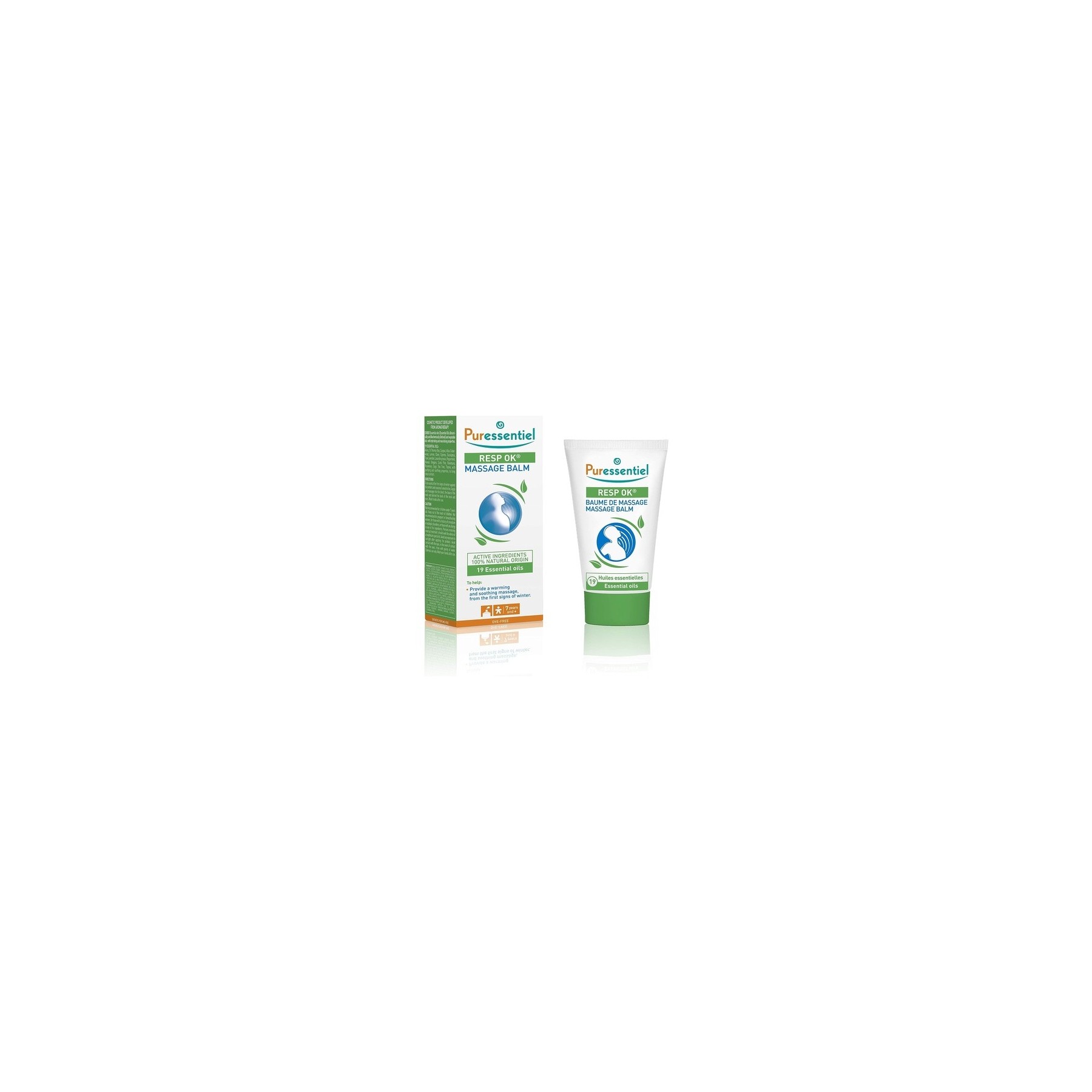 Puressentiel Resp ok Balm 50ml - Winter Ailments and Seasonal Sensitivities - 100% Natural Origin