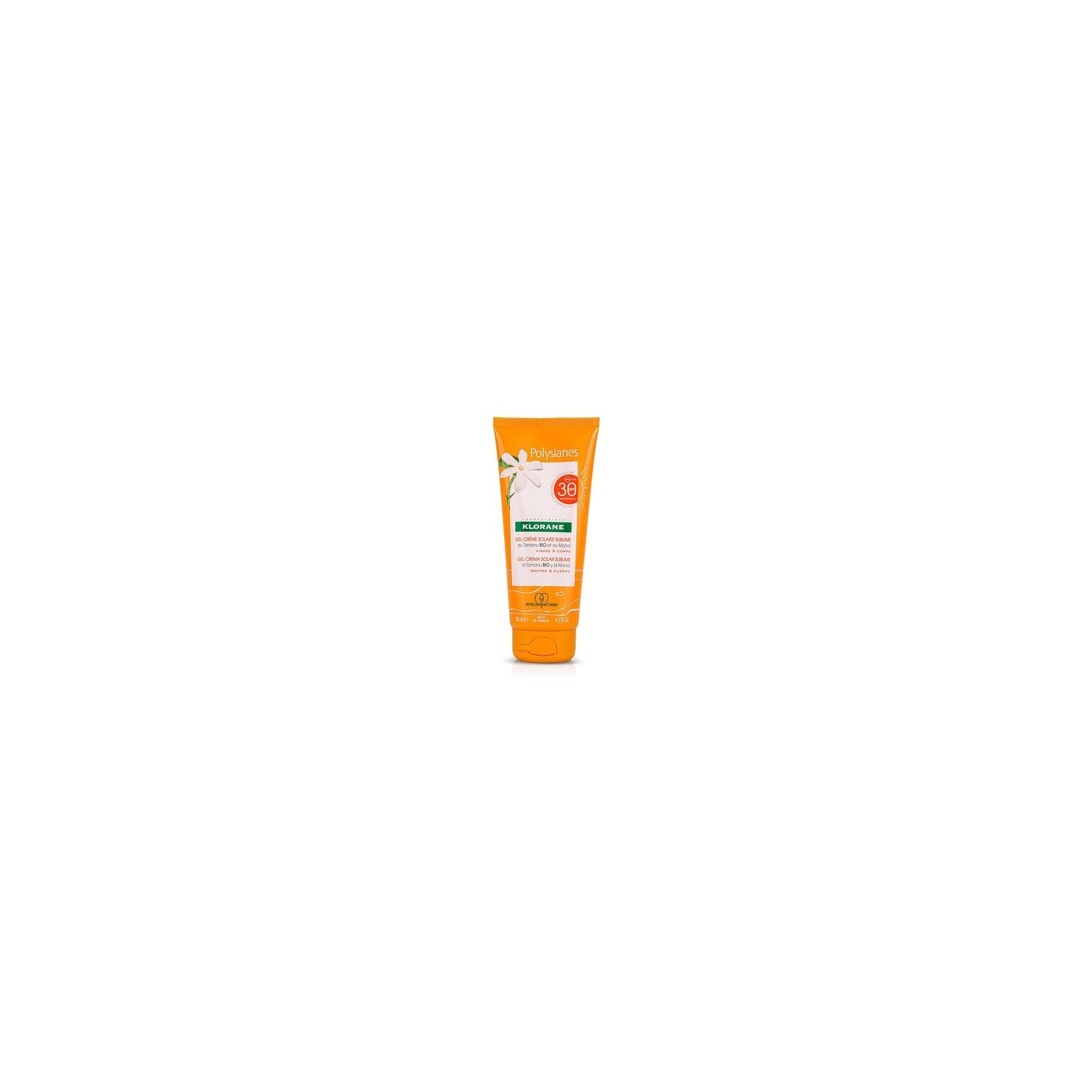 Klorane Polysianes Sublime Spf30 Sun Cream Gel 200ml