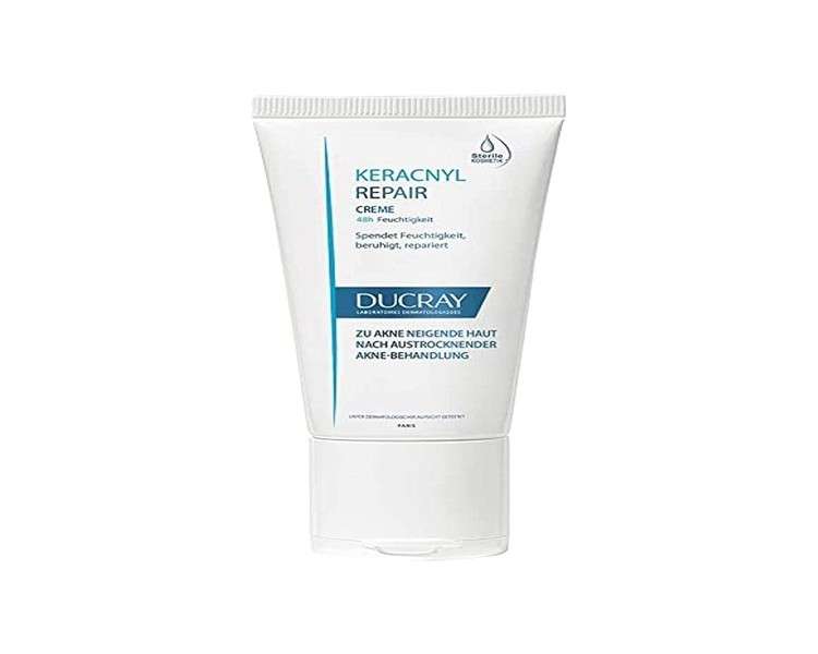 Ducray Keracnyl Repair Cream 50ml Acne-Prone Skin