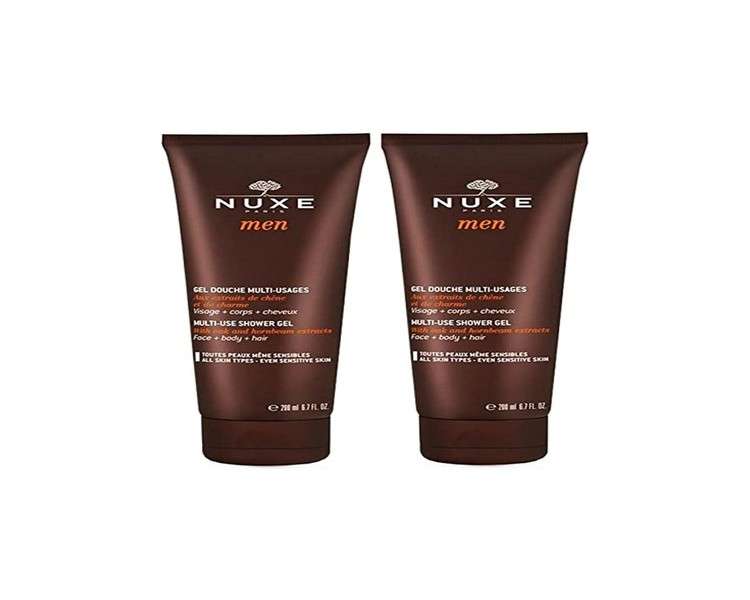 Nuxe Men Shower Gel 200ml - Pack of 2