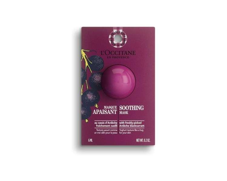 L'Occitane Soothing Face Mask 6ml