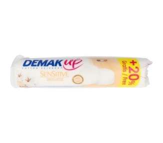 Demak'Up Sensitive Round Cotton Pads for Sensitive Skin 60 Pads