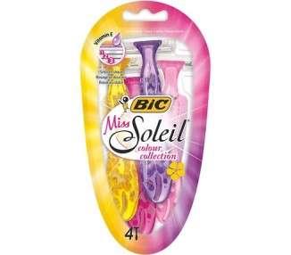 Bic Miss Soleil Colour Collection Women's Razor