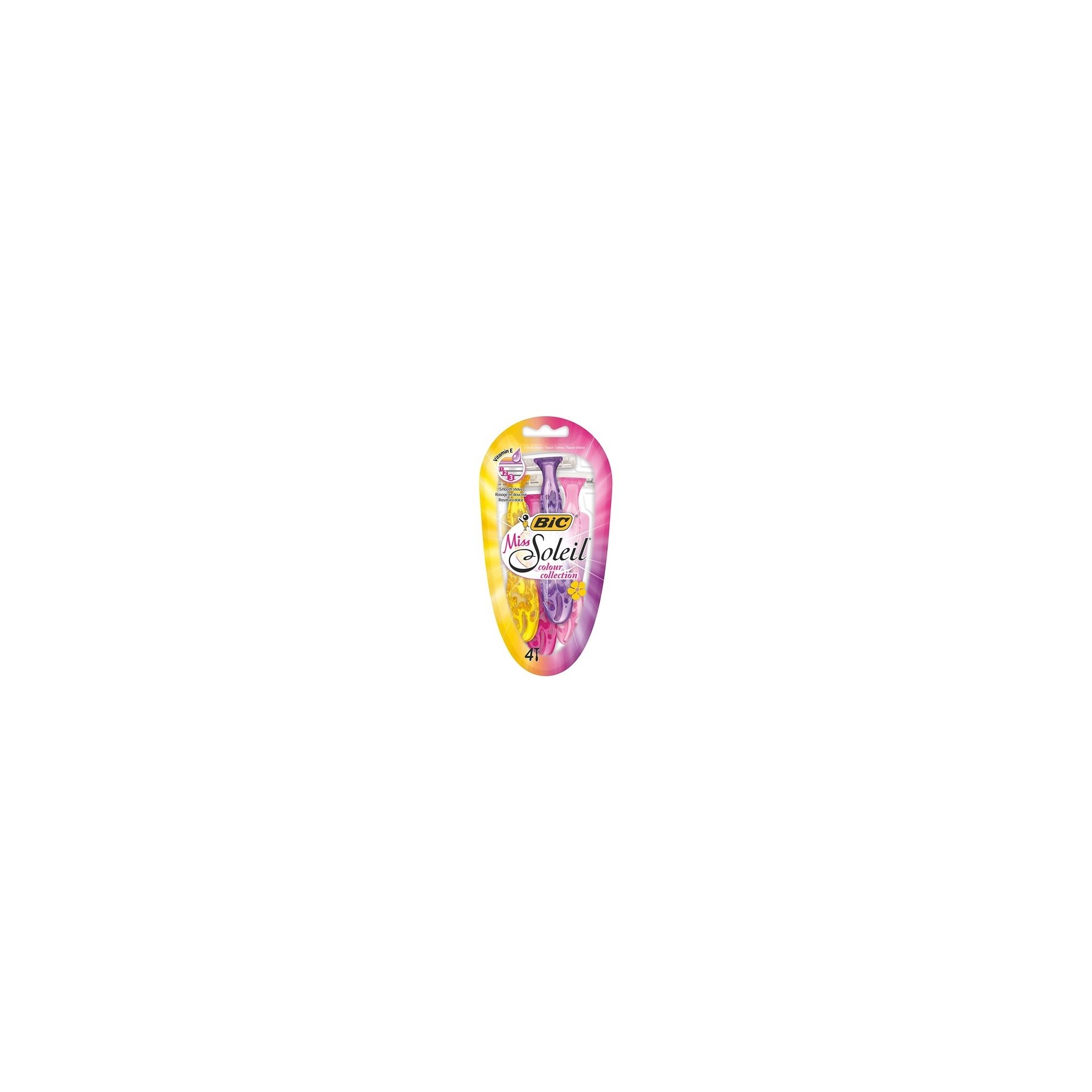 Bic Miss Soleil Colour Collection Women's Razor