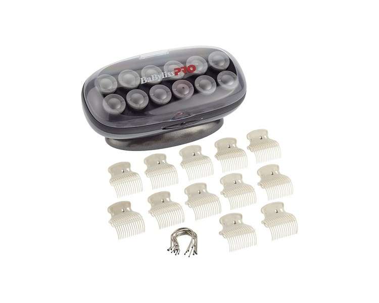Babyliss Pro BAB3025E Jumbo Ceramic Heated Rollers 12 Pieces