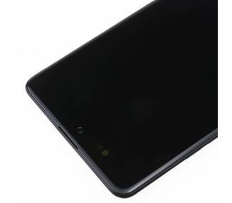 Kit Reparación Pantalla Para Samsung Galaxy A71 A715F, con Marco, Negra, OLED