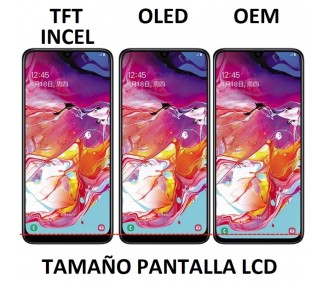 Kit Reparación Pantalla Para Samsung Galaxy A71 A715F, con Marco, iNCELL