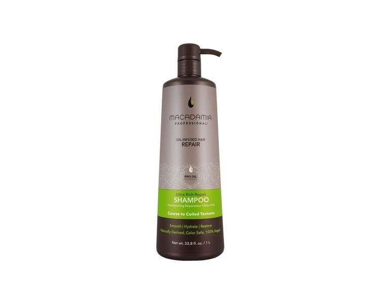 Macadamia Professional Ultra Rich Moisture Shampoo 1000ml