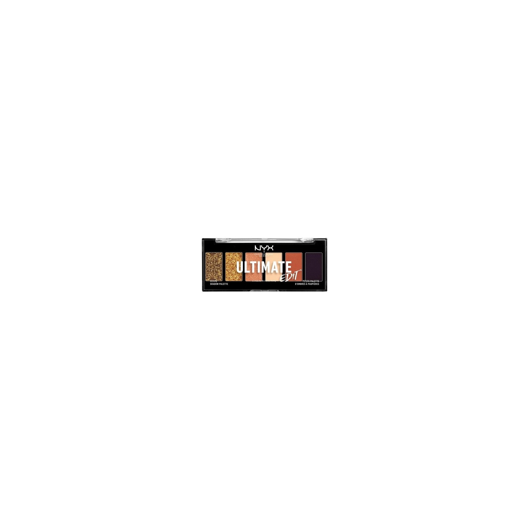NYX Professional Makeup Ultimate Edit Petite Shadow Palette Transparent