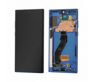 Pantalla para Samsung Galaxy Note 10 Plus y Marco Negra Original Reacondicionada