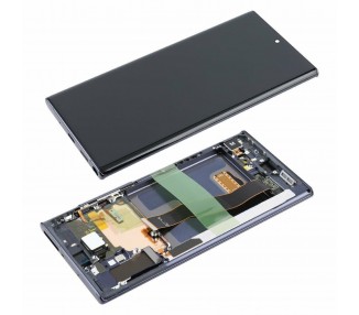 Pantalla para Samsung Galaxy Note 10 Plus y Marco Negra Original Reacondicionada
