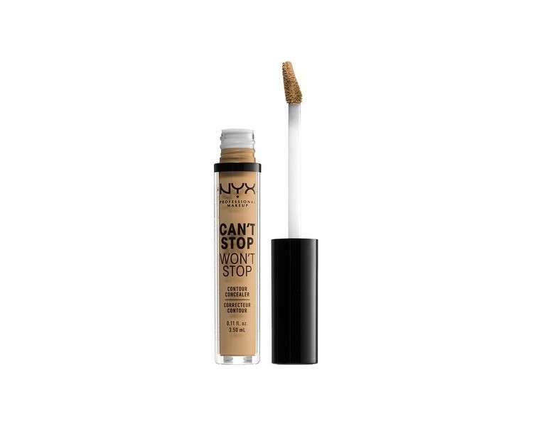 NYS Professional Makeup Can't Stop Won't Stop Full Coverage Concealer Beige 0.025kg