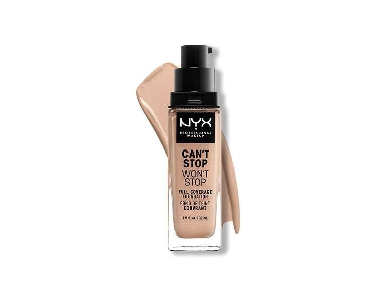Nyx Can´t Stop Won´t Stop Full Coverage Foundation Light 30ml
