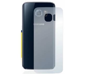 Protector De Tapa Trasero De Cristal Templado Para Samsung Galaxy S6 Edge