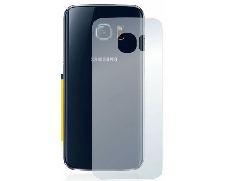 Protector de tapa trasero de cristal templado para Samsung Galaxy S6 Edge