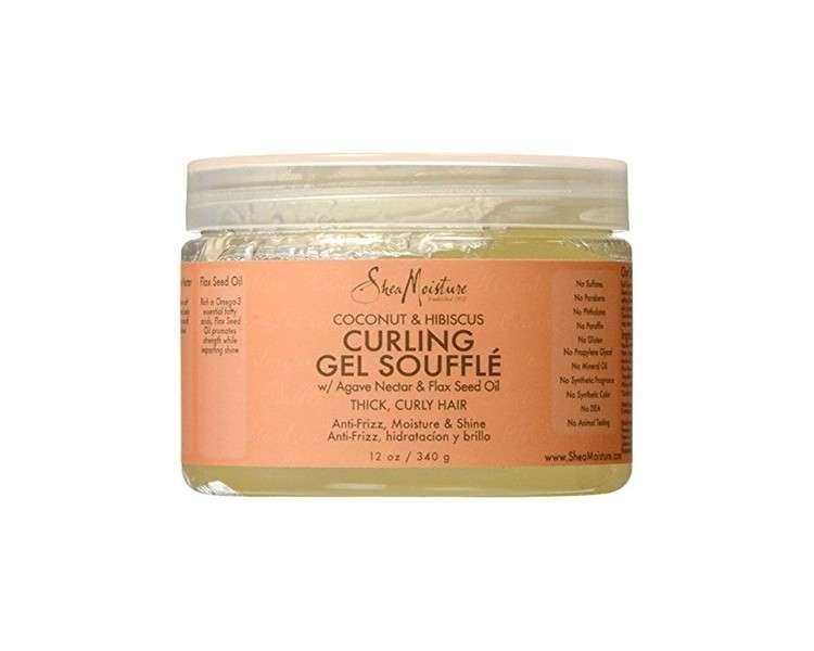 Curl Gel Souffle Coconut and Hibiscus 340g