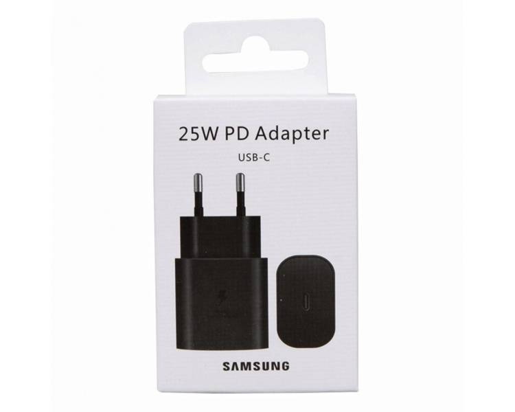 Cargador Carga Rapida Original USB Tipo C para Samsung EP-TA800 25W