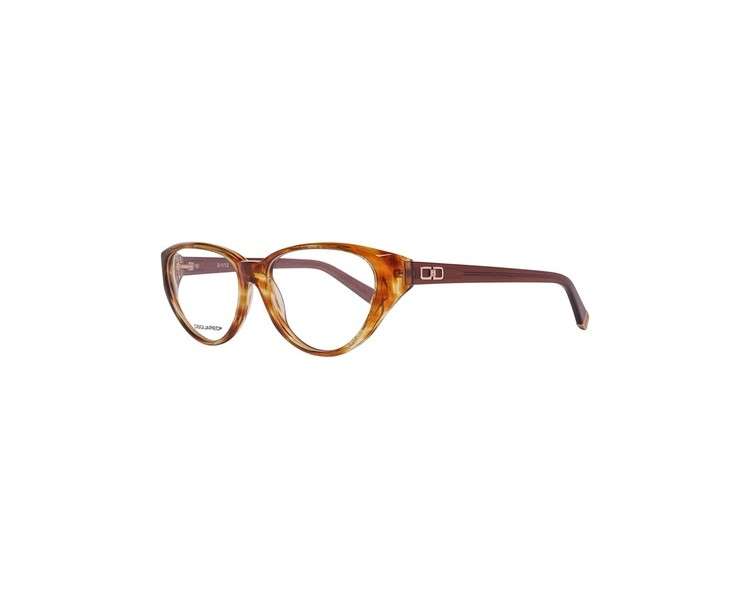 DSquared2 DQ5060 047 Cateye Eyeglass Frames 56 Brown