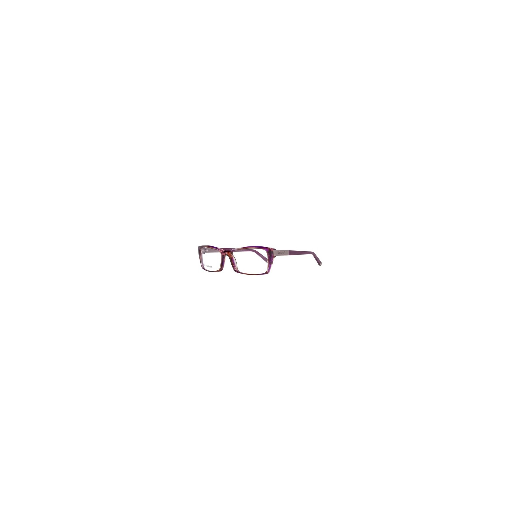 DSquared DQ5046 050  Eyeglasses Rectangular Frames 54mm - Brown
