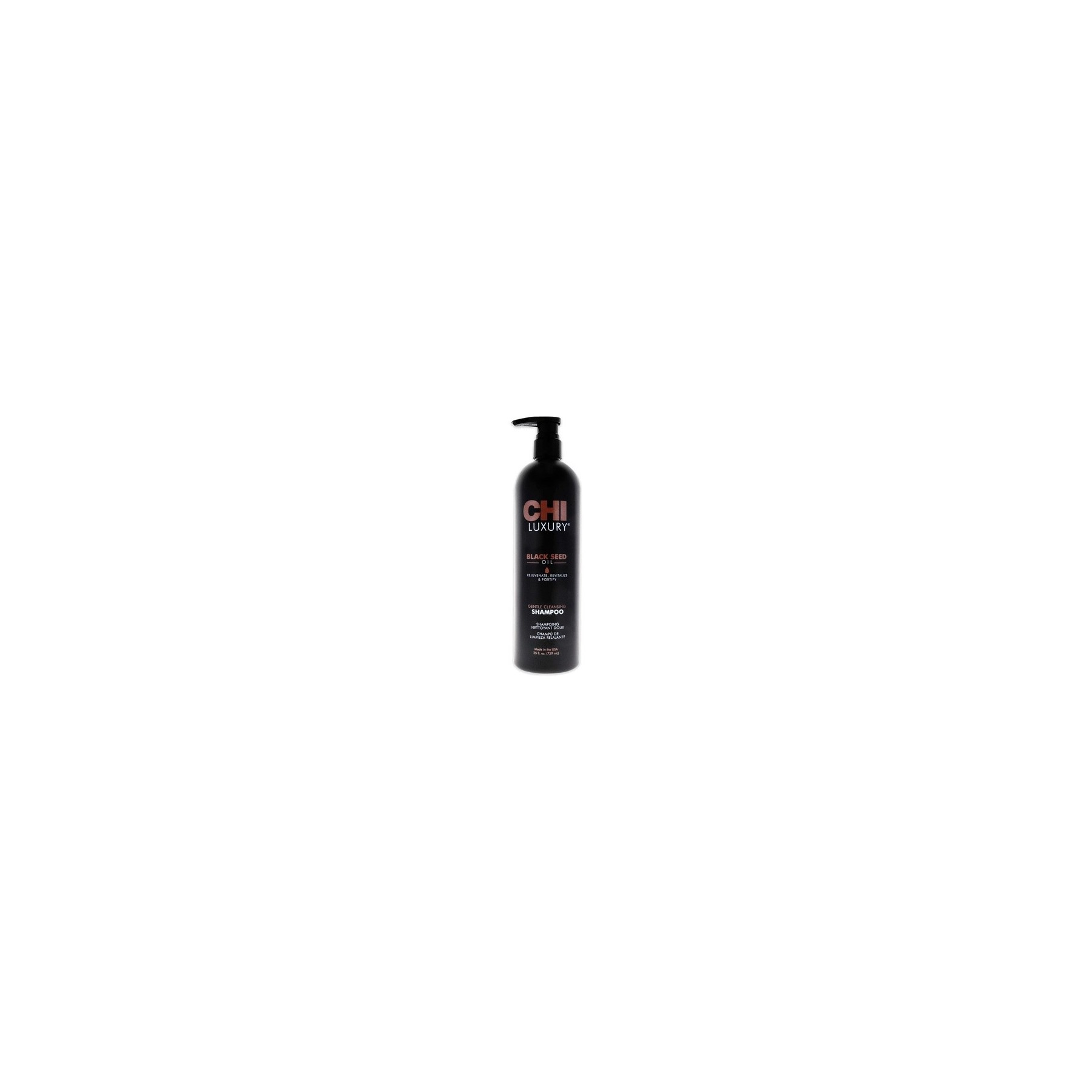 CHI Luxury Black Seed Oil Gentle Cleansing Shampoo for Unisex 25oz  739ml.