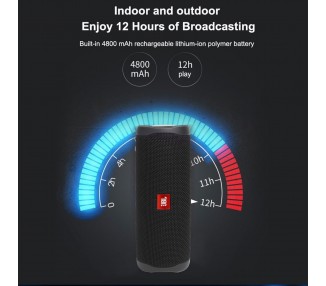 JBL Flip 5 Altavoz inalámbrico portátil con Bluetooth hasta 12h de reproducción