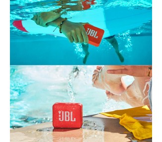 JBL GO 2, GO2, Altavoz Portátil Para Smartphones Tablets Y Dispositivos Mp3 Rojo