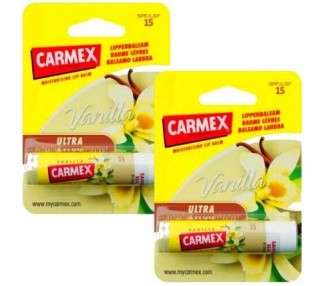 Carmex premium vanilla stick Medicinal lip balm 4.25g