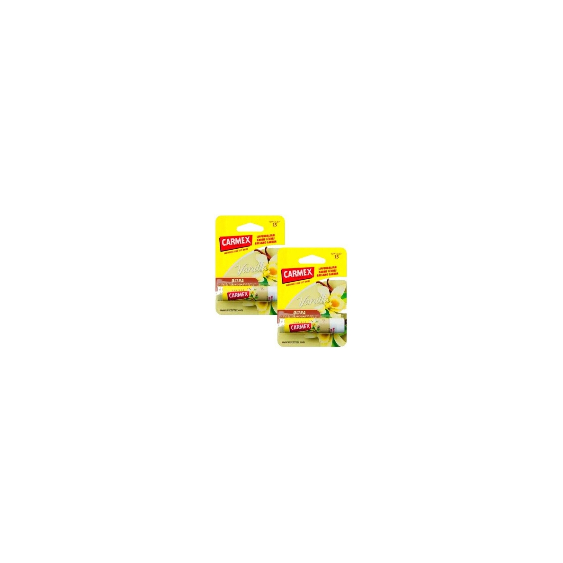 Carmex premium vanilla stick Medicinal lip balm 4.25g
