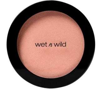Wet n Wild Color Icon Blush Pearlescent Pink Pressed Powder with Silky Formula - Vegan