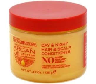 Creme of Nature Argan Oil Day Night Hair and Scalp Conditioner 135g