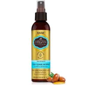 HASK 5-in-1 Leave In Conditioner Spray with Argan Oil for All Hair Types 175ml