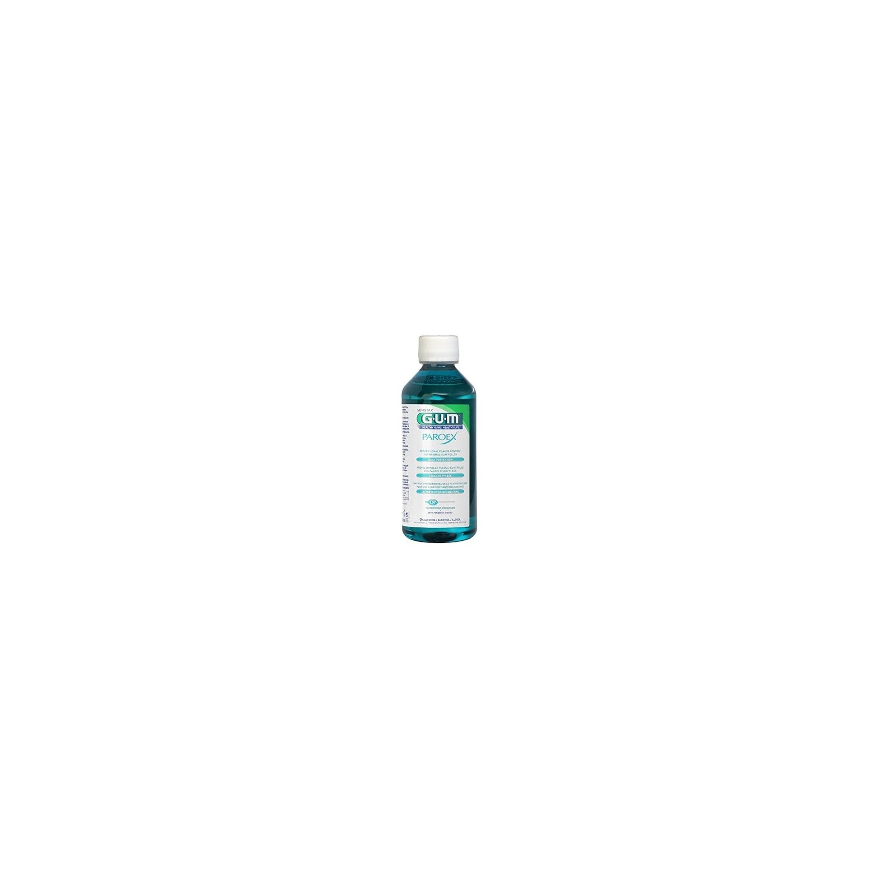 GUM Paroex Mouthwash 0.06% CHX 500ml