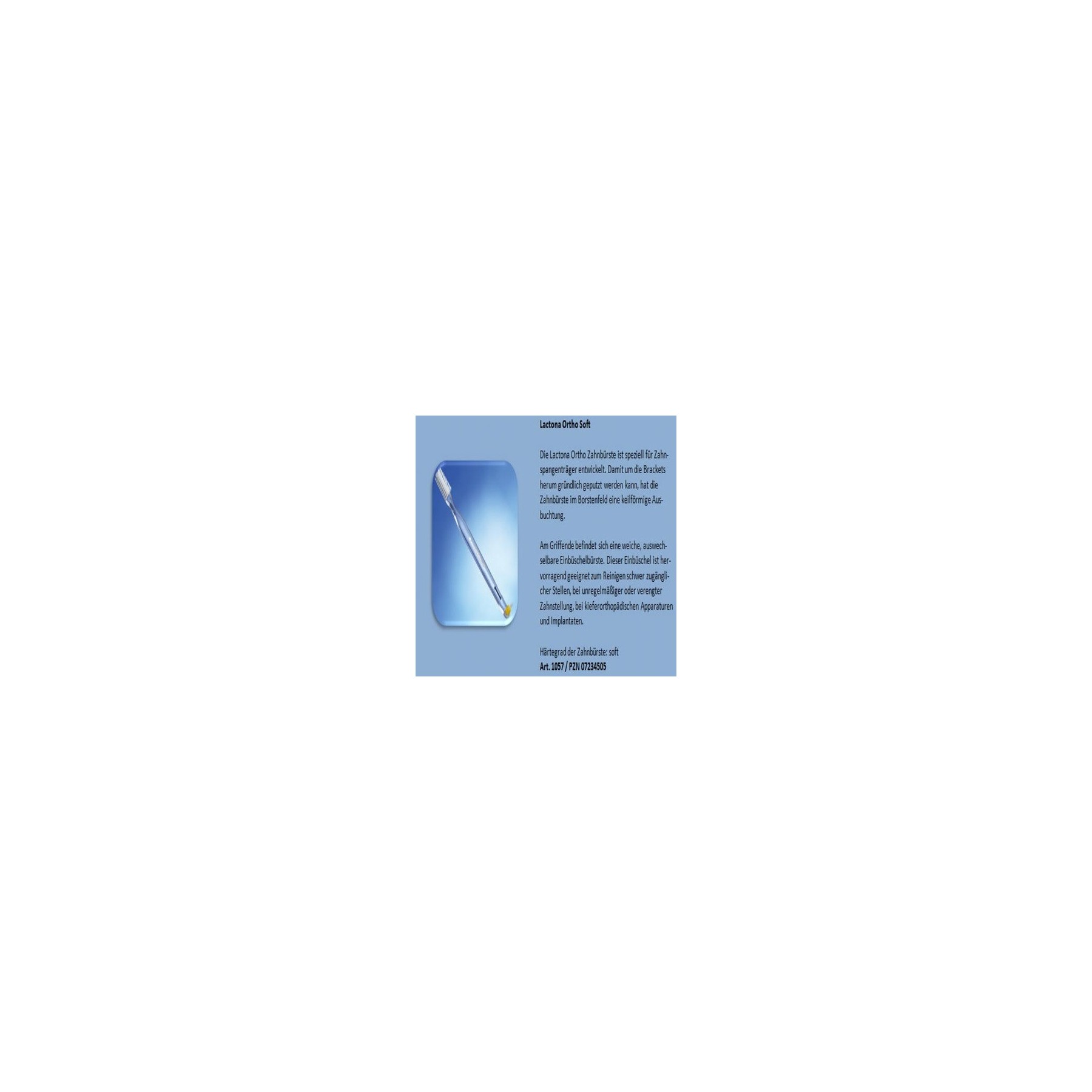 Lactona 102 Orthodontic Toothbrush