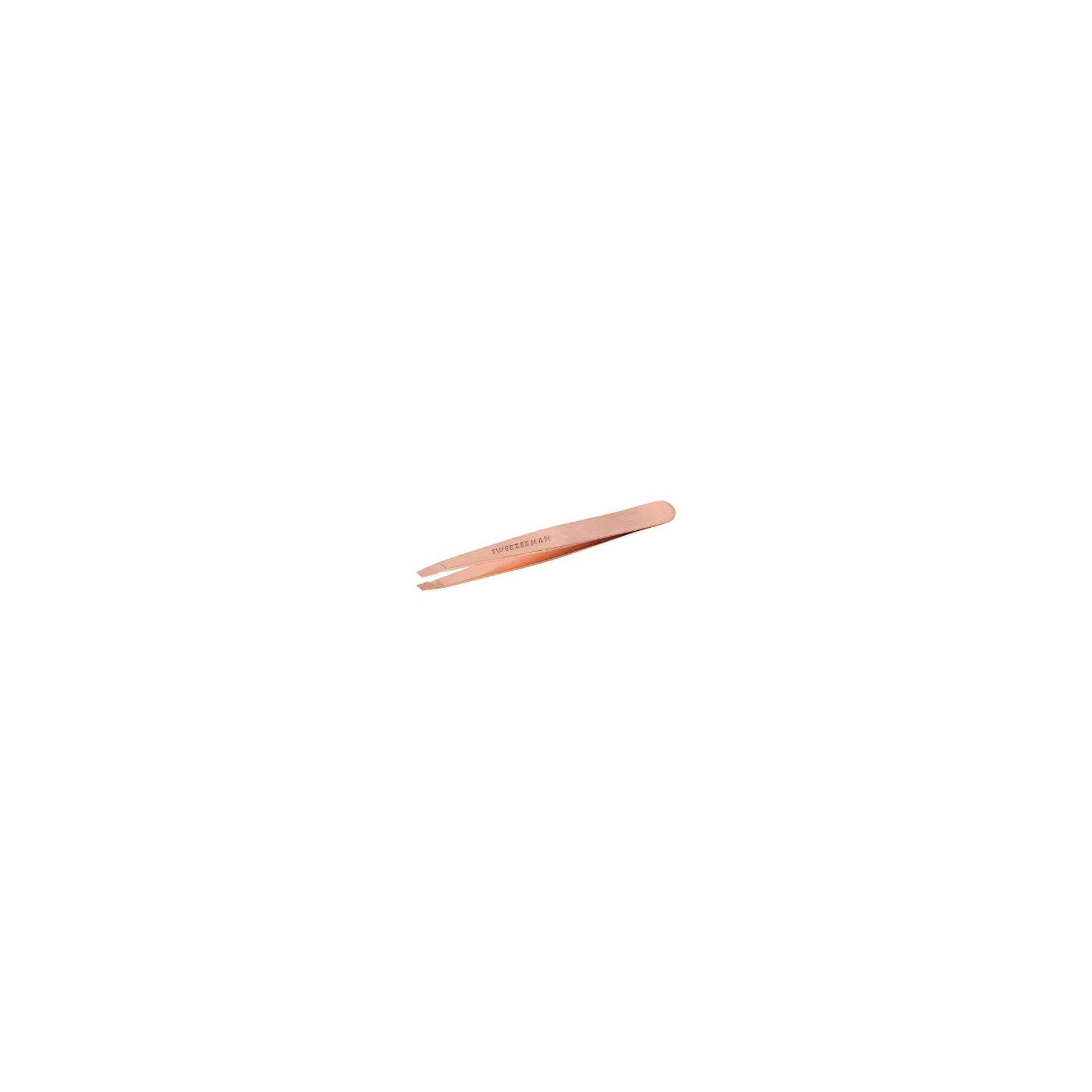 Tweezerman Rose Gold Stainless Steel Slant Tweezer