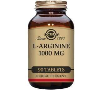 Solgar L-Arginine 1000mg Tablets 90