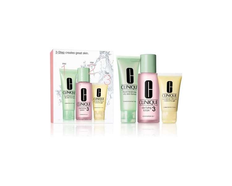 Clinique 3 Step Intro Kit Type 3 - Pack of 3