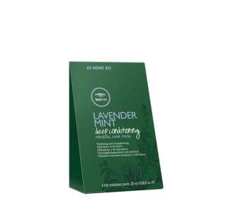 Paul Mitchell Tea Tree Lavender Mint Deep Conditioning Mineral Hair Mask 20ml - Pack of 6