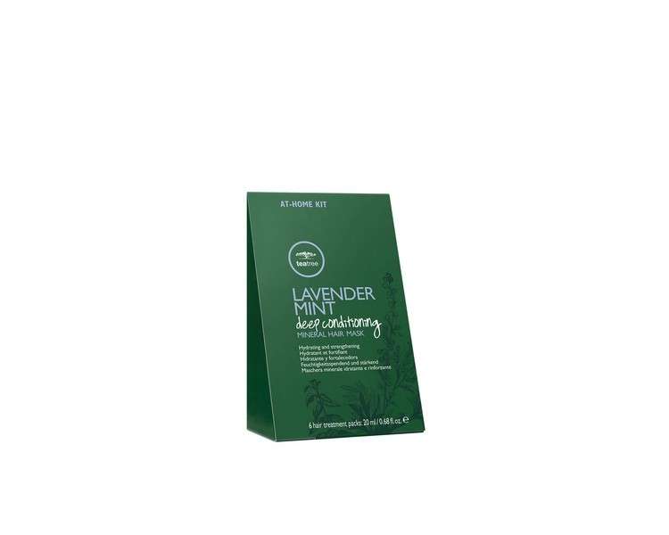 Paul Mitchell Tea Tree Lavender Mint Deep Conditioning Mineral Hair Mask 20ml - Pack of 6