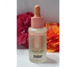 MineTan Glow Drops Enhance and Illuminate Bronzing Drops 1oz 30ml Full Size