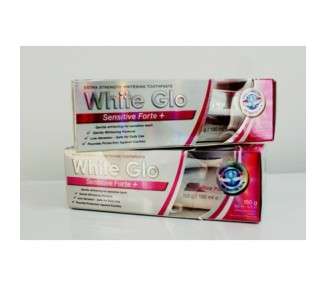 White Glo Forte Toothpaste for Extremely Sensitive Teeth - Pack of 2