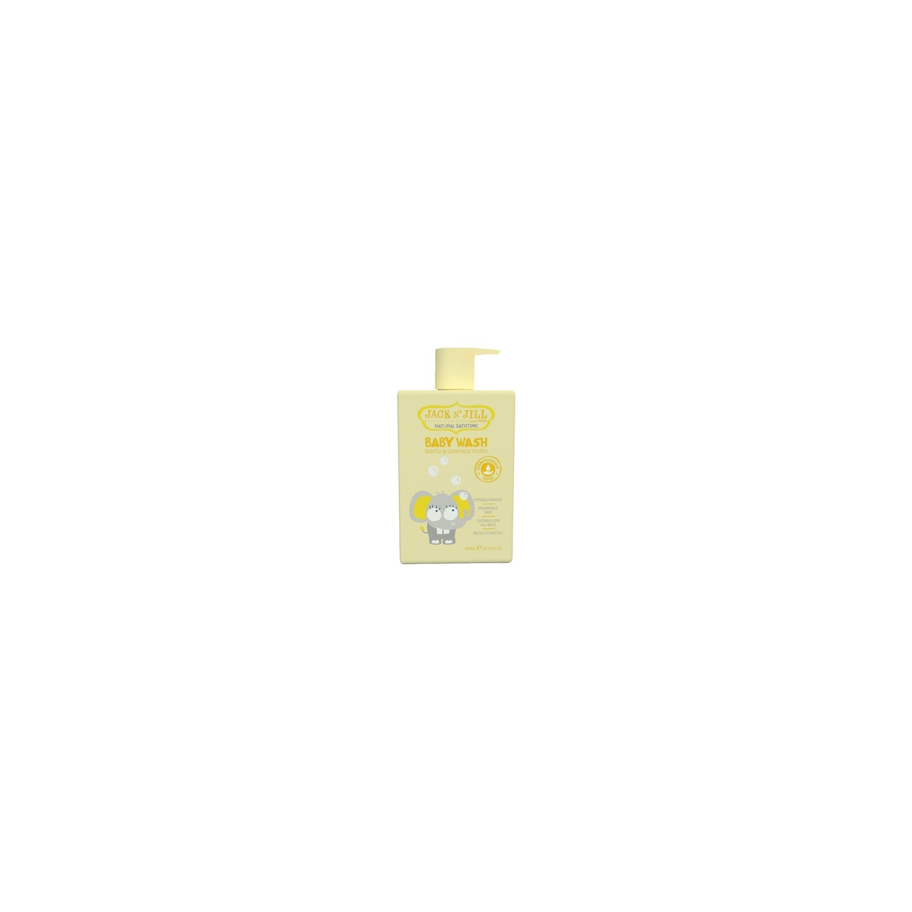 Jack N' Jill Natural Fragrance Free Baby Wash 300ml